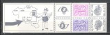 Belgia.1978 Leul heraldic si Regele Baudouin carnet MB.201, Nestampilat