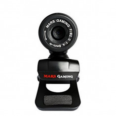 Webcam Gaming Tacens Mars MW1 HD 720p Clip Negru foto