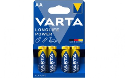 Set 4 baterii Varta High Energy AA LR06, 4906121414 foto