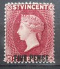 ST. VINCENT REGINA VICTORIA. MH, Nestampilat