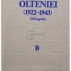 Justin Constantinescu - Arhivele Olteniei (1922 - 1943), bibliografie (editia 1985)