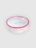 CUTIE ALIMENTE STERK 3 COMPARTIMENTE LIA 16.5 x 7 PLASTIC TRANSPARENTA