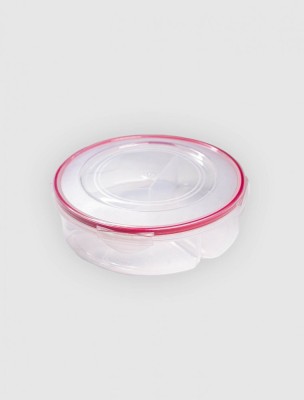 CUTIE ALIMENTE STERK 3 COMPARTIMENTE LIA 16.5 x 7 PLASTIC TRANSPARENTA foto