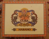 C11 11 - Cutie colectie - tabac / trabucuri - Spirit of Cuba - Honduras