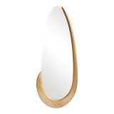 Cumpara ieftin Oglinda ovala Marly, Pako World, Natural, 50x4x127 cm