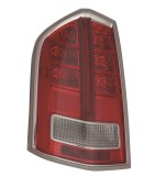 Stop, lampa spate CHRYSLER 300, 2013-2014, partea Stanga, TYC, Tip=USA; LED+W21W; cadru rosu; cu cablaj