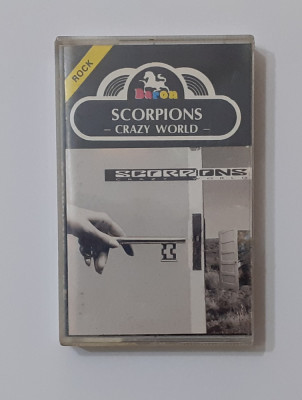 Caseta Audio Scorpions - Crazy World ( VEZI DESCRIEREA) foto