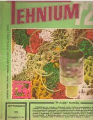 C10355 - REVISTA TEHNIUM, 09 SEPTEMBRIE/1972