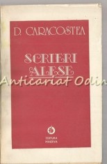 Scrieri Alese I - D. Caracostea