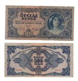 Ungaria 1945 - 500 pengo, circulata