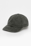 Levi&#039;s șapcă de baseball din bumbac culoarea verde, neted, D7589-0025