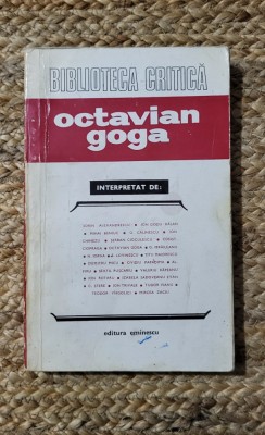 OCTAVIAN GOGA INTERPRETAT DE ... foto