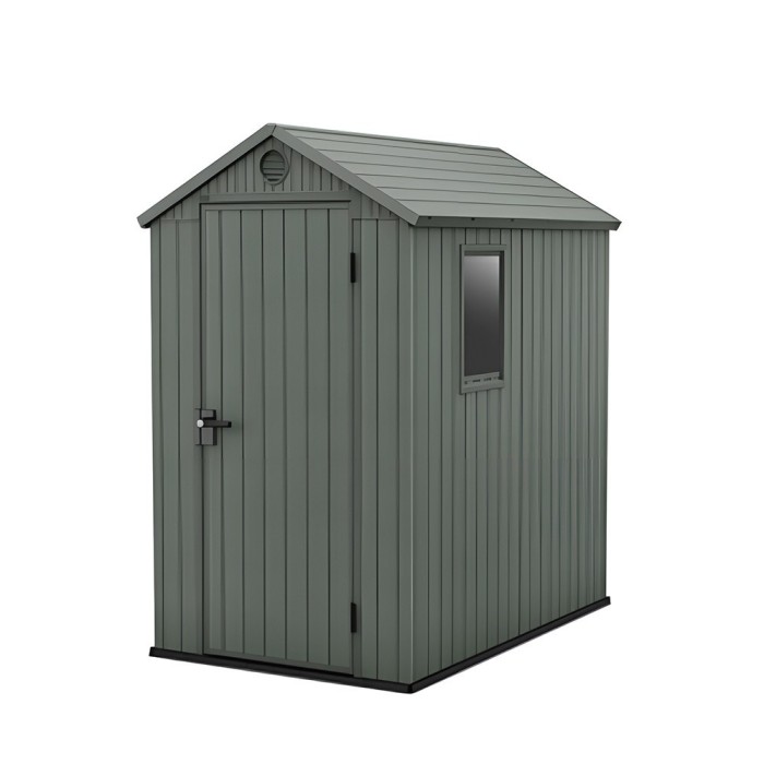 Căsuță de grădină din plastic Darwin 4x6, verde