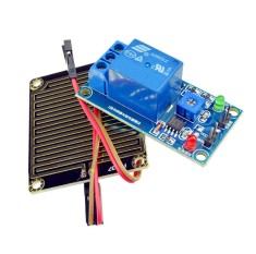 Modul picături cu releu &ndash; Senzor apă compatibil Arduino și sisteme smart