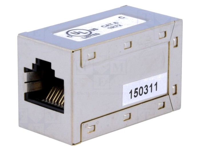 Adaptor Ecranat Cat 6 8P8C