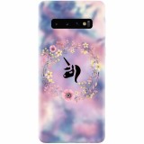 Husa silicon personalizata pentru Samsung Galaxy S10, Unicorn Icon