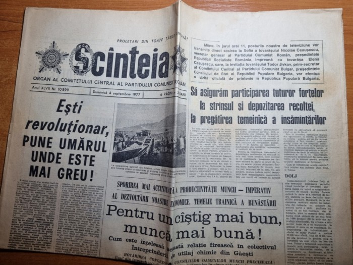 scanteia 4 septembrie 1977-ivan patzaichin aur la mondiale