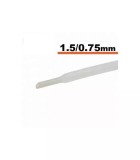 Tub termocontractibil transparent 1.5mm/ 0.75mm 0.5m