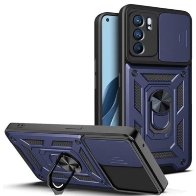 Husa pentru Oppo Reno6 5G - Techsuit CamShield Series - Blue foto