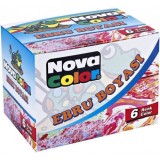 Set culori textile 6x30 ml Nova Color