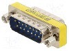 Adaptor din ambele par&amp;#355;i, D-Sub 15pin tata, CONNFLY - DS1082-02-15P8LNCC
