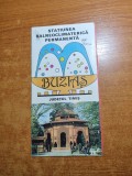 Pliant prezentare statiunea buzias - din anul 1982