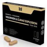 BLACK BULL - VIGORMEN &amp; CLIMAX EXPLOSION GREATER PLEASURE FOR MEN 10 CAPSULES