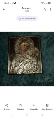 Icoana de argint foto