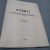 STUDII SUPLIMEMT AL PERIODICULUI RASUNETUL EDITAT DE UTC AL LICEULUI A.MURESANU