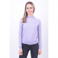 Pulover Pieces Alissa High Neck Lavanda foto