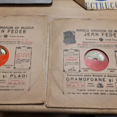 disc gramofon coperta Jean Feder