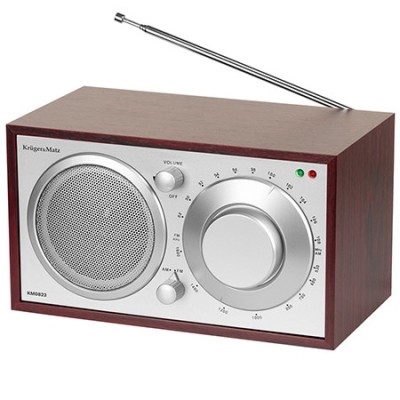 RADIO AM FM PORTABIL KRUGER&amp;amp;MATZ EuroGoods Quality foto