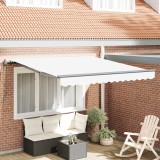 Gossi marchiza retractabila automata alb 300x250 cm, Gossi material de inlocuire pentru marchiza 3x2.5 m alb