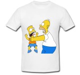 Cumpara ieftin Tricou &quot; Homer Simpson strangling Bart &quot;