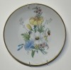 Farfurie din portelan german ROSENTHAL decorata cu motive florale pictata manual, Farfurii