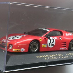 Macheta Ferrari BB512 #72 Le Mans 1982- IXO 1/43