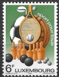 B2612 - Luxemburg 1980 - Tenis ,neuzat,perfecta stare