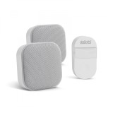 Sonerie wireless 2 in 1 si lumina de noapte - Kinetic - cu receptor dublu - alb Best CarHome, Delight