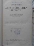 GESCHICHTE DER ALTKIRCHLICHEN LITERATUR VIERTER BAND-OTTO BARDENHEWER