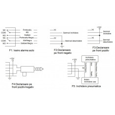 Modul inchidere centralizata PNI 288 cu telecomanda