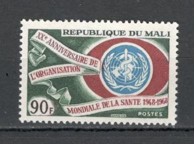 Mali.1968 20 ani OMS DM.60 foto