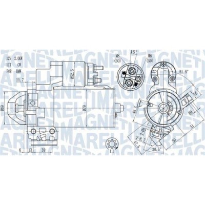 Electromotor Bmw, 120 d, 320 d, 320 d xDrive, 330 D, 330 d xDrive, 520 D, 530 d, 530 d xDrive, 730 d, sDrive 20 d, xDrive 20 d, 2.0 sd, xDrive 30 d foto