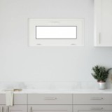 vidaXL Fereastră de subsol RISOR 80x40 cm &icirc;nclinat 2 geamuri Antracit