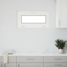 vidaXL Fereastră de subsol &bdquo;RISOR&rdquo; 80x40 cm &icirc;nclinat 3 geam alb