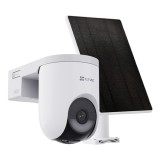 Camera IP Wi-Fi6 PT + panou solar 5W, 4MP, baterie 5.200 mAh, Audio bidirectional, Alarma - EZVIZ CS-HB8c/SP(4MP)