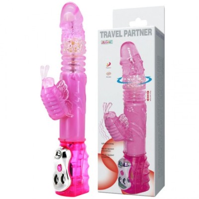 BAILE - TRAVEL PARTNER UP &amp;amp; DOWN ROTATOR RABBIT PINK foto