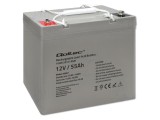 Acumulator QOLTEC plumb-acid 12V 55Ah AGM fără &icirc;ntreținere