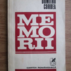 Dumitru Corbea - Memorii