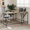 vidaXL Birou, stejar sonoma, 149x149x75 cm, lemn prelucrat 837583