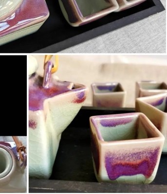 Set pentru ceai ceramică japoneză foto